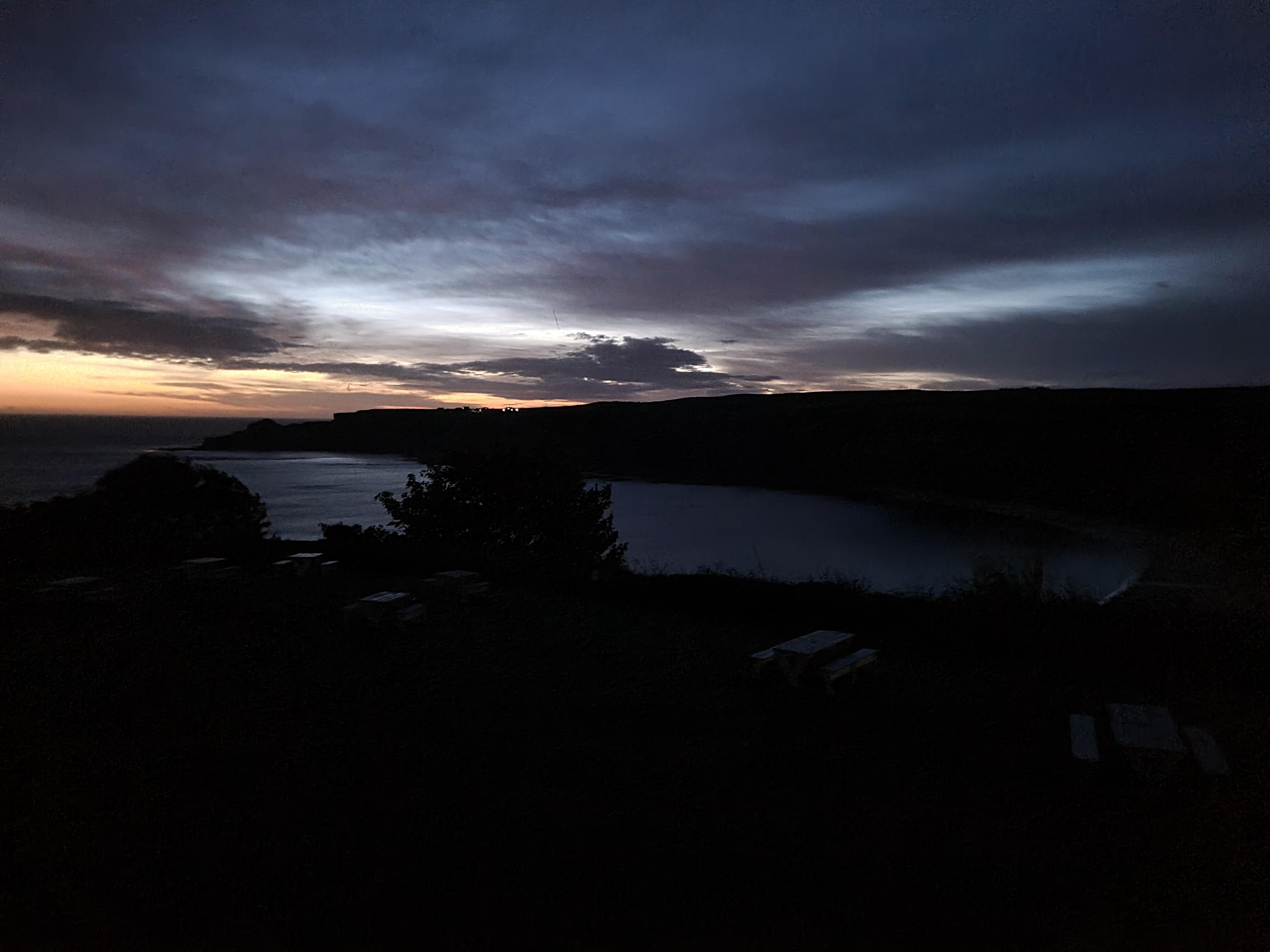 View from room night