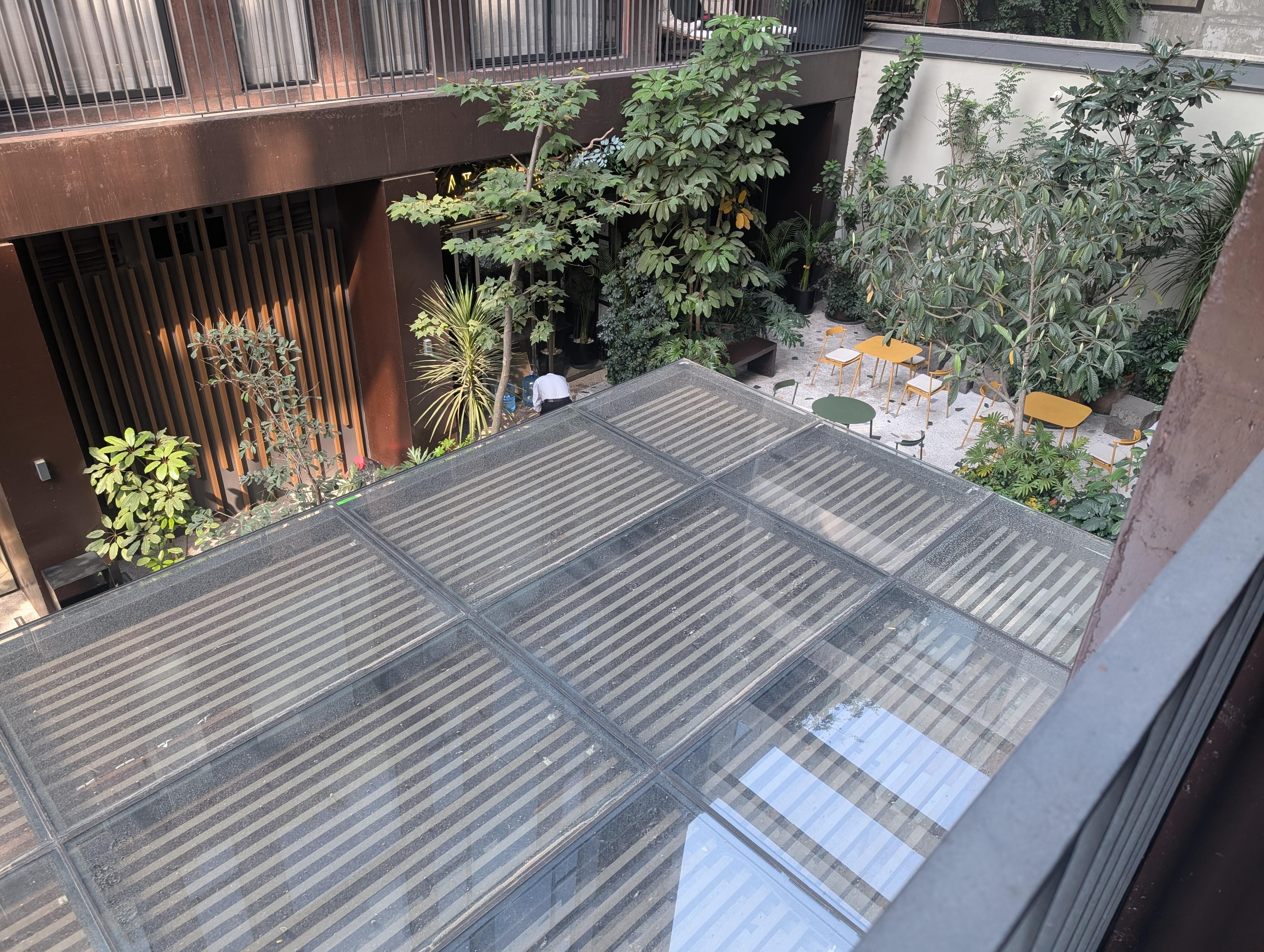 Another bar across the courtyard 