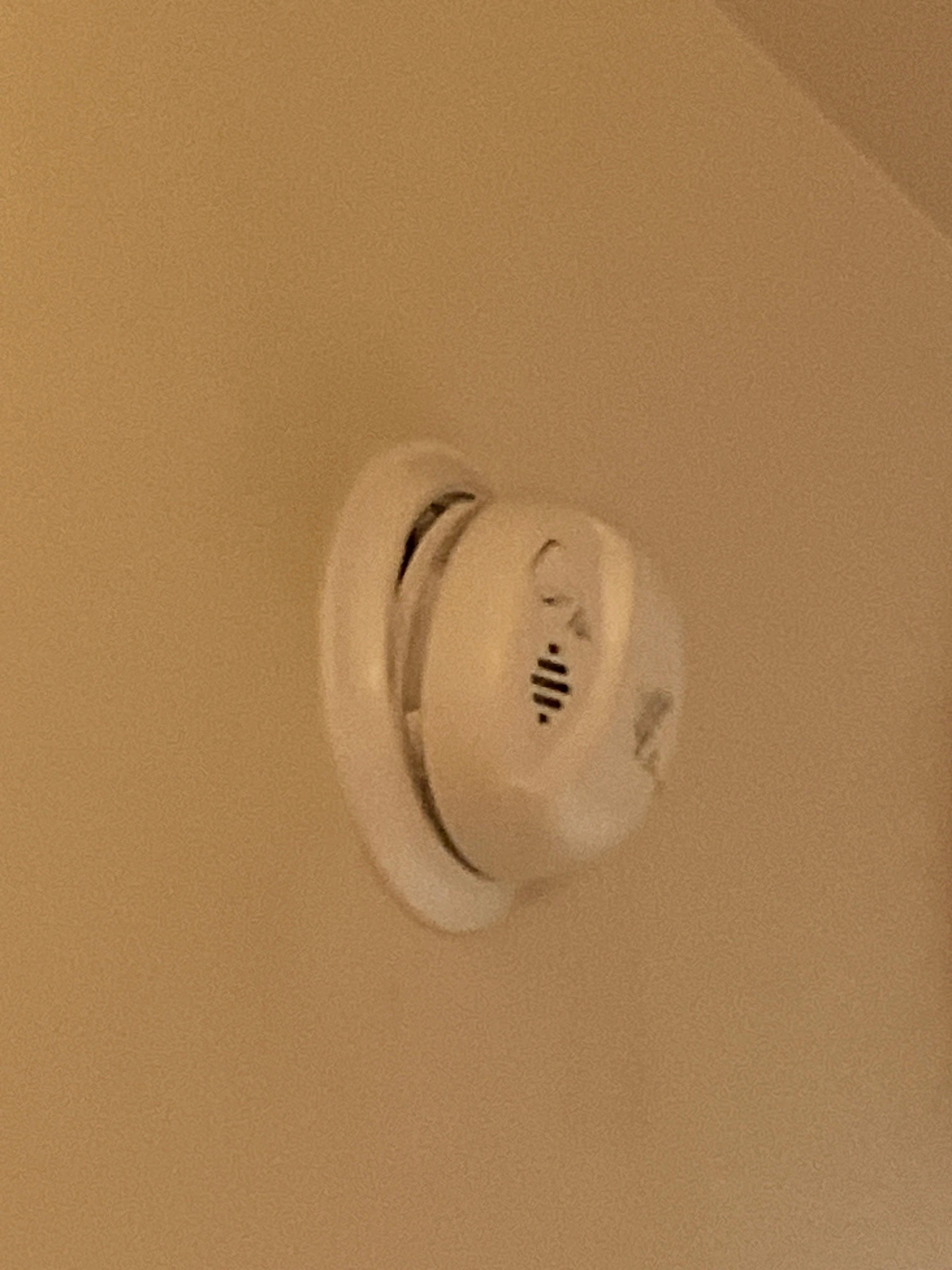 Some smoke detectors were missing or falling off the wall