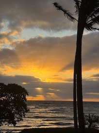 Sunrise from balcony