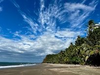 The beach is nearly always empty. Wonderful to walk in the mornings when it’s cool.