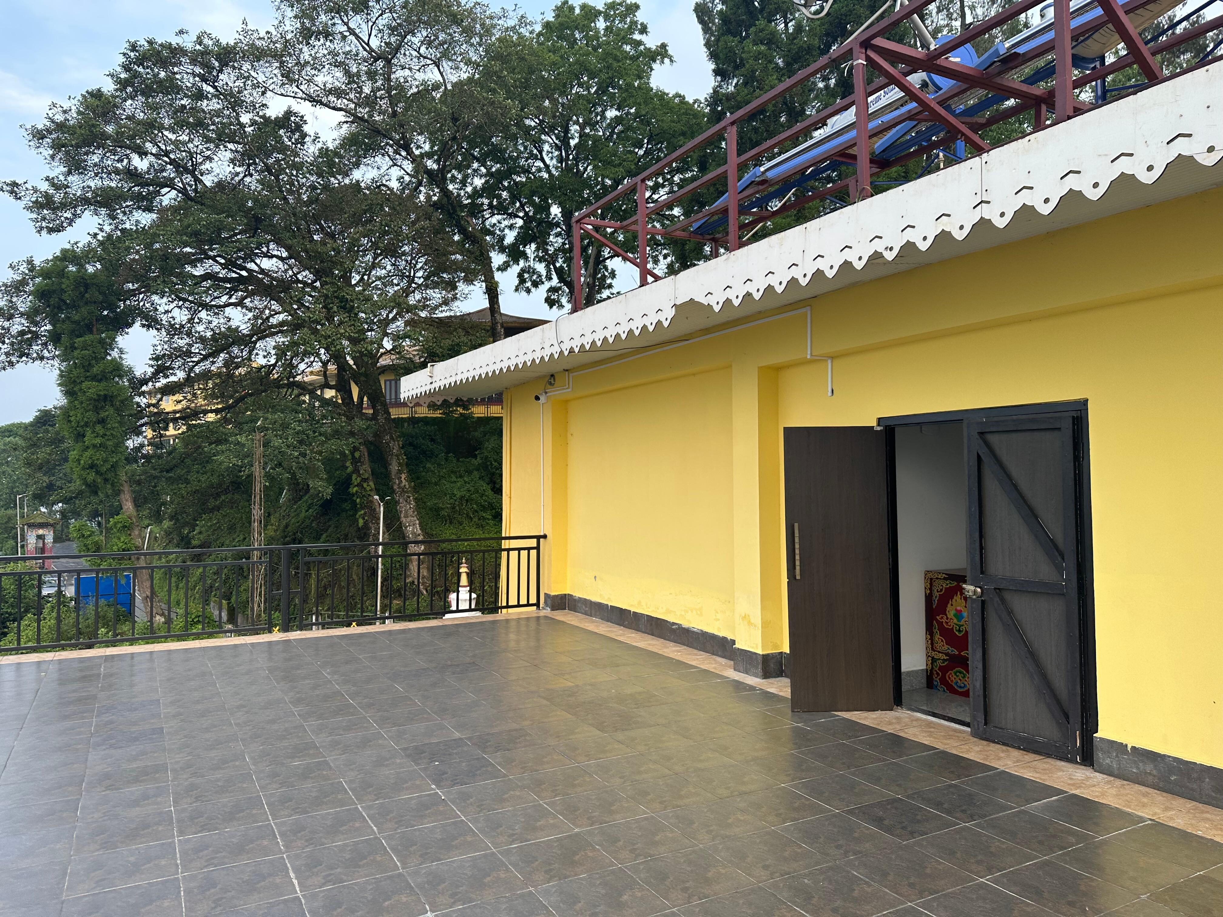 Terrace on top floor