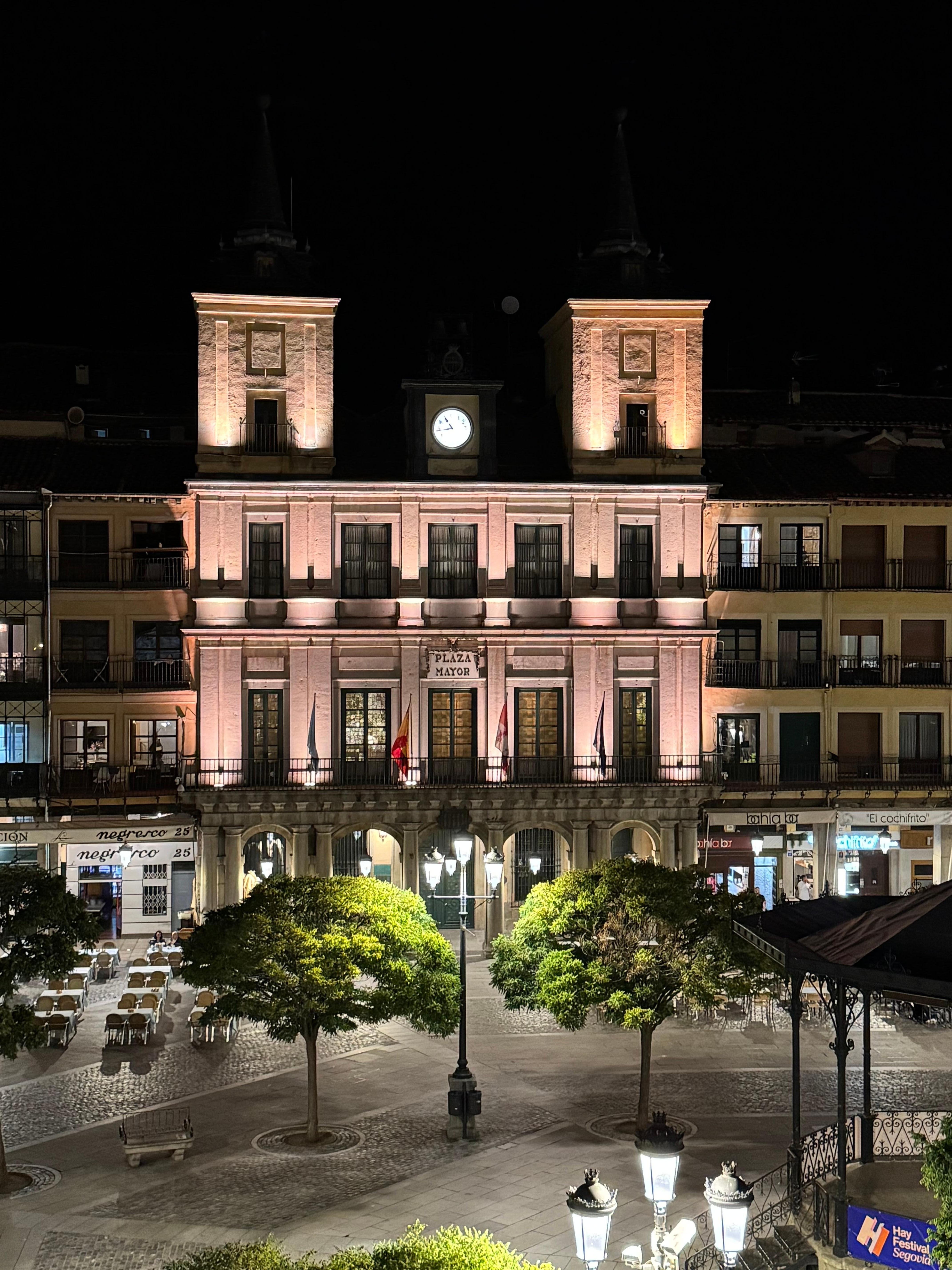 Vista desde el balcón 
