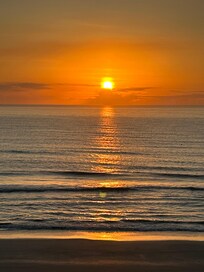 Our view of the sunrise from the balcony
