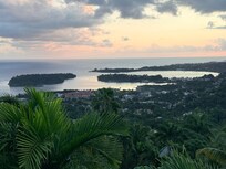 Sunrise view from balcony