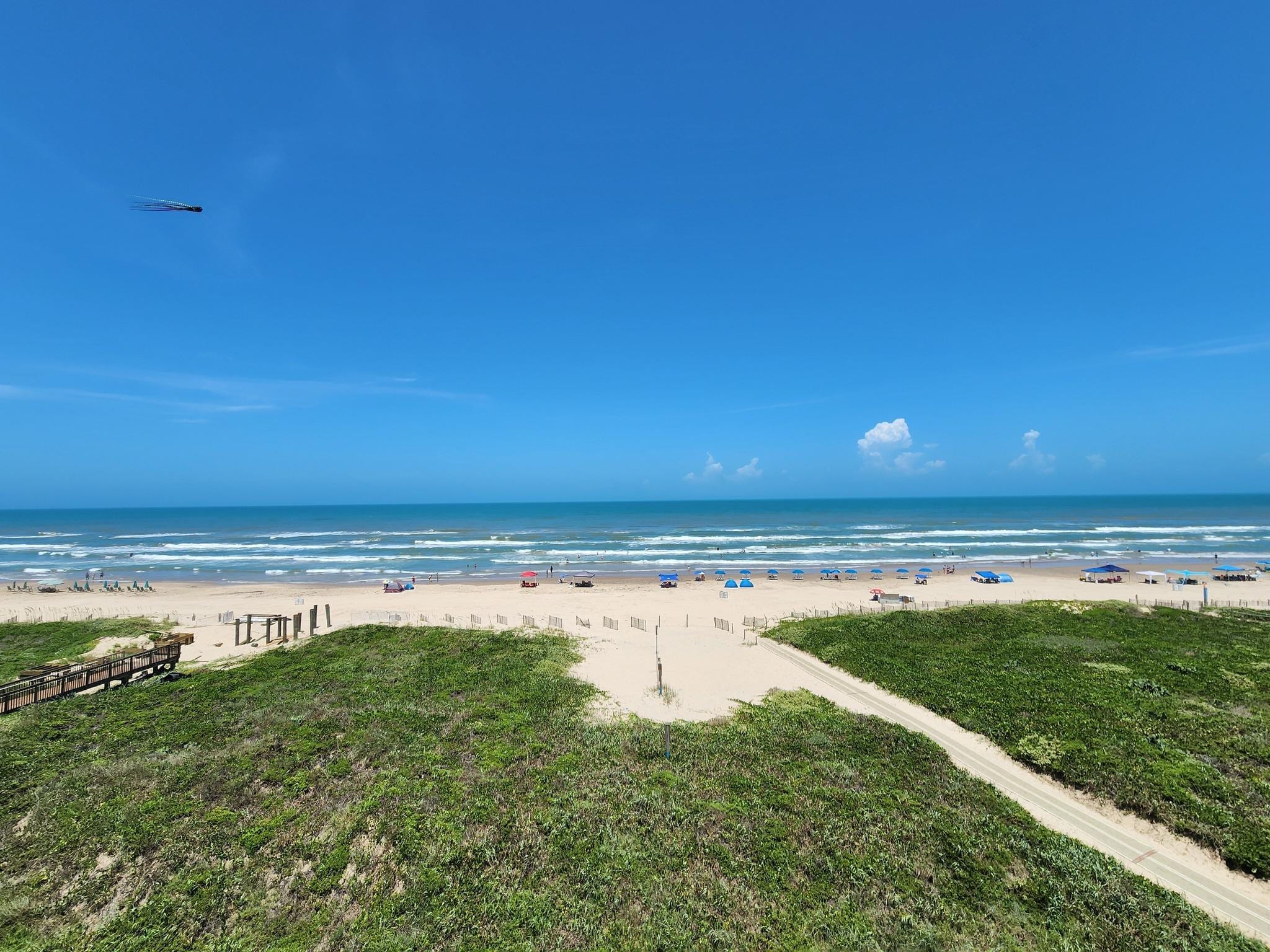 This was the beautiful view from the balcony.