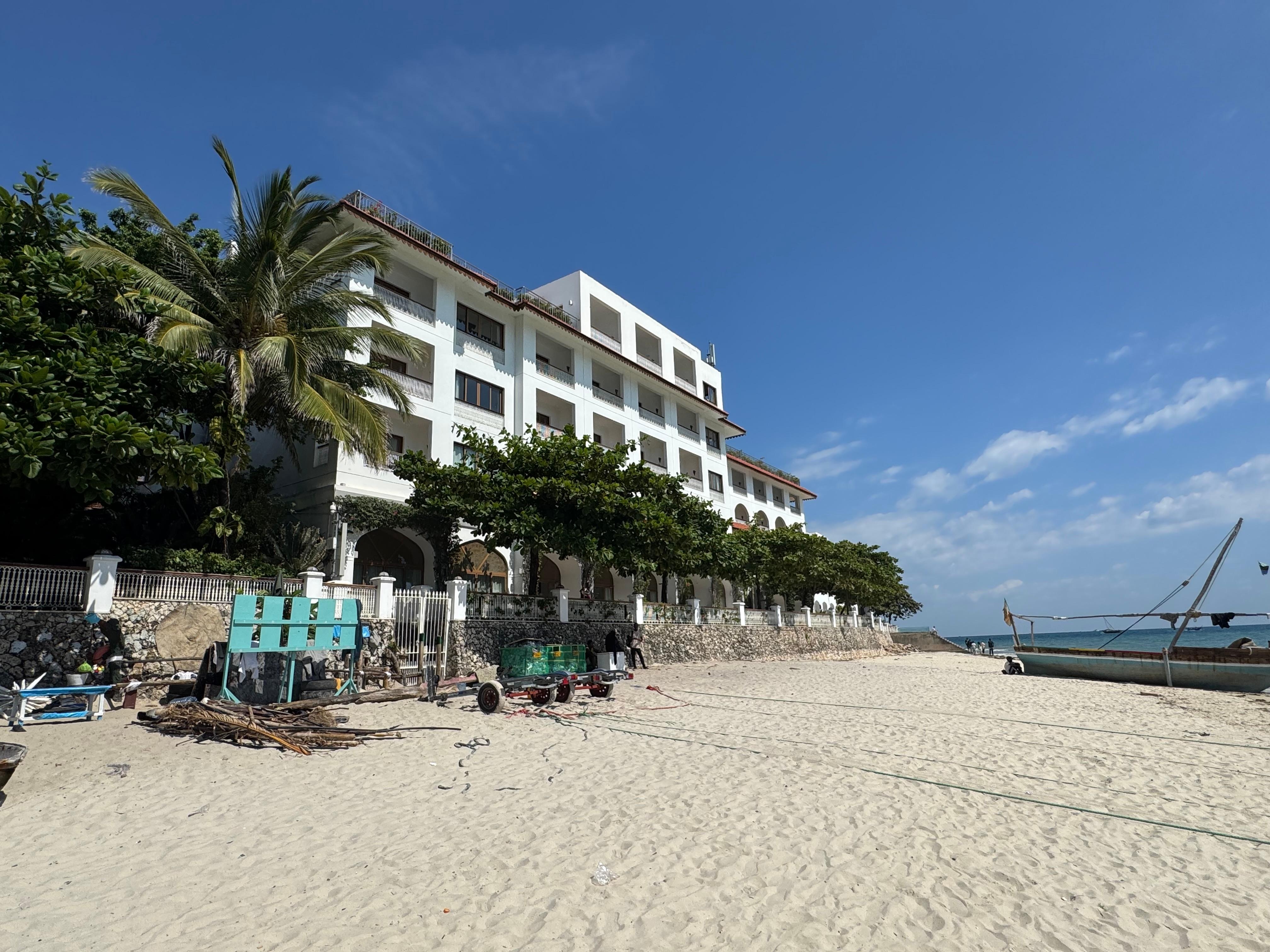 Park Hyatt vom Strand aus