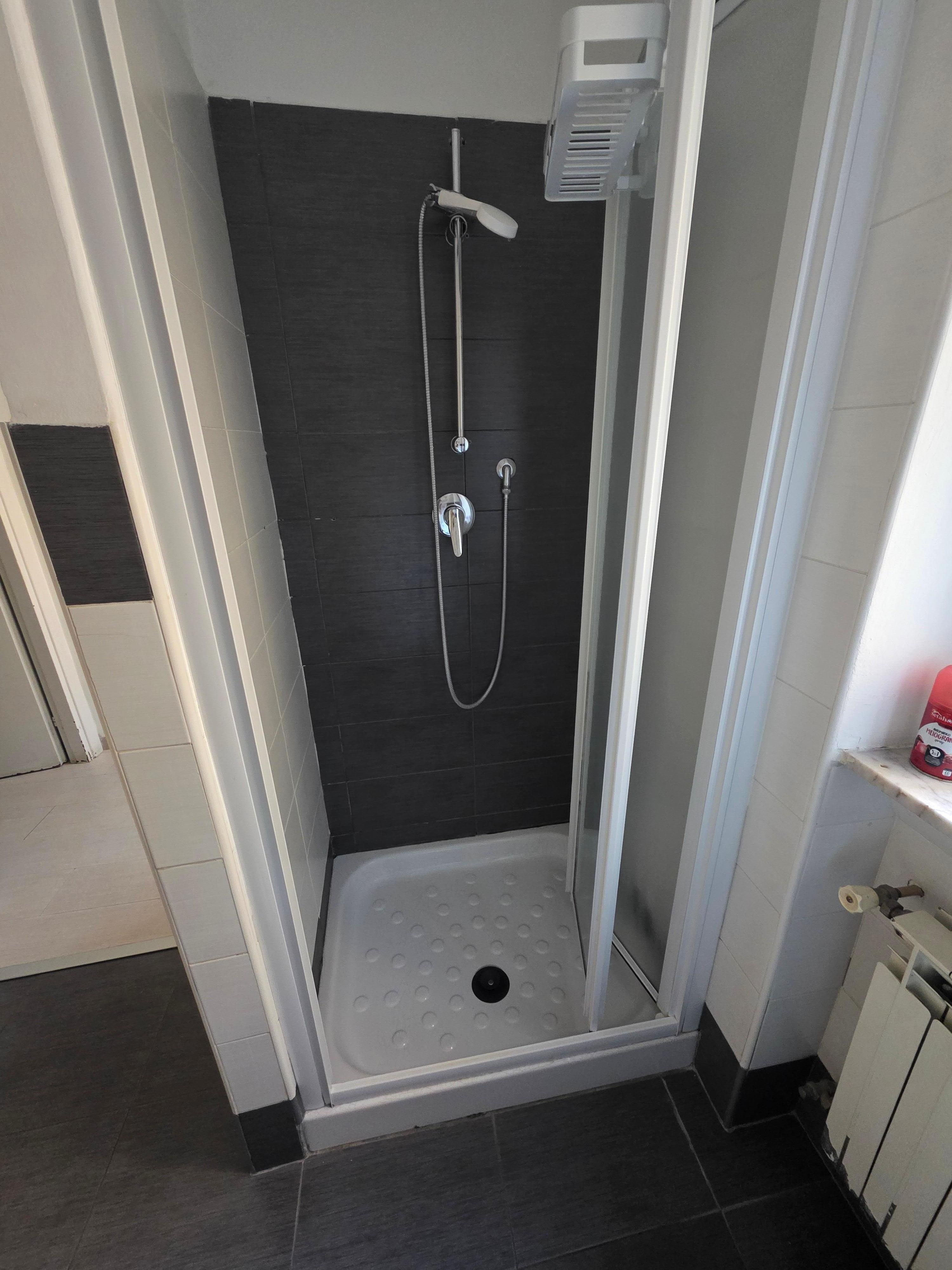 Way too small shower