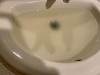 Clogged sink