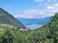 View of Lake Como from the hotel