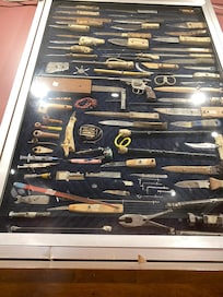 Small segment of weapons from men's prison.
