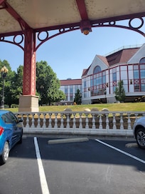 One of the parking areas.