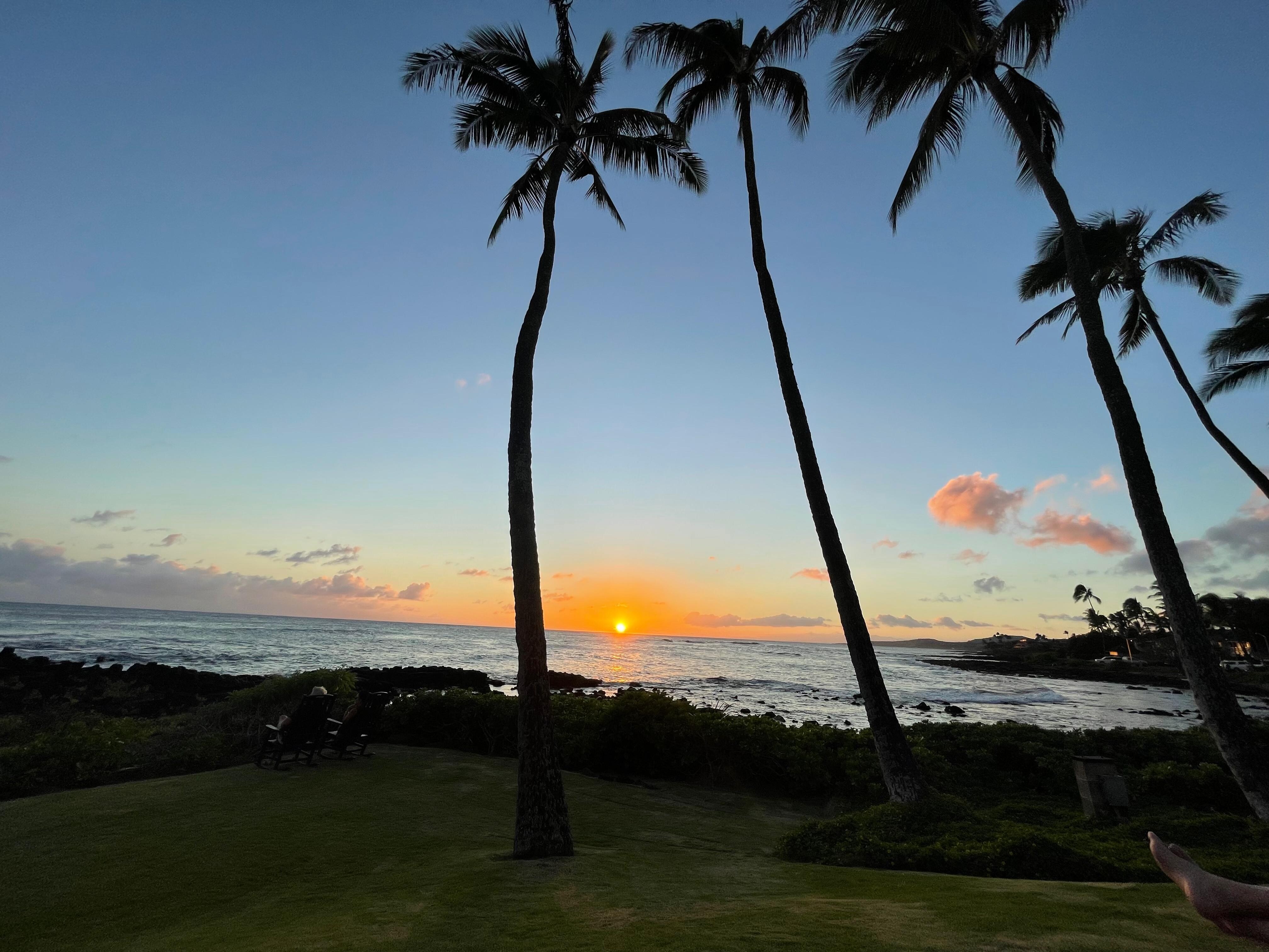 Sunset near the Sheraton (next to Kiahuna)