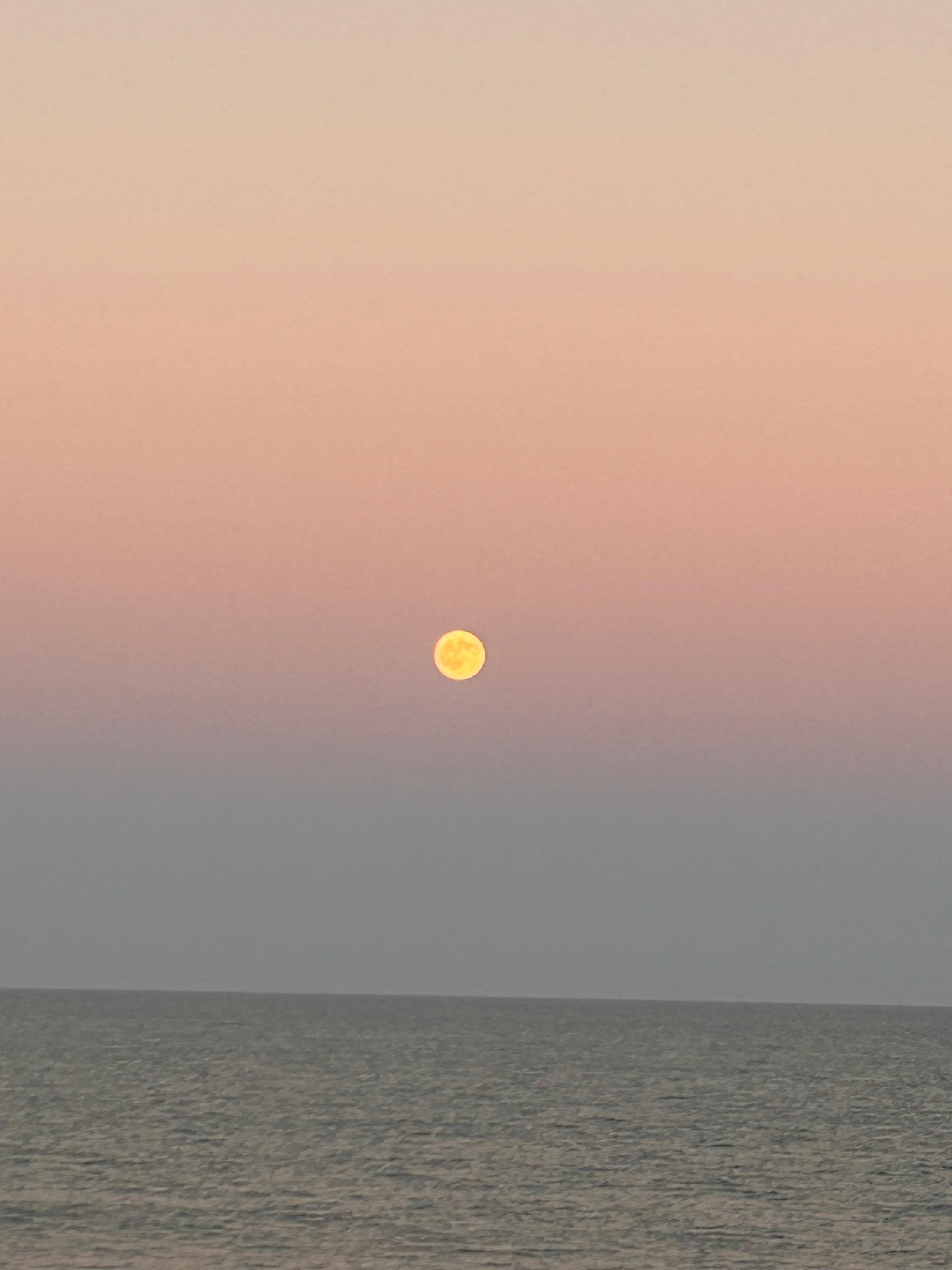 Full Moonrise from the balcony