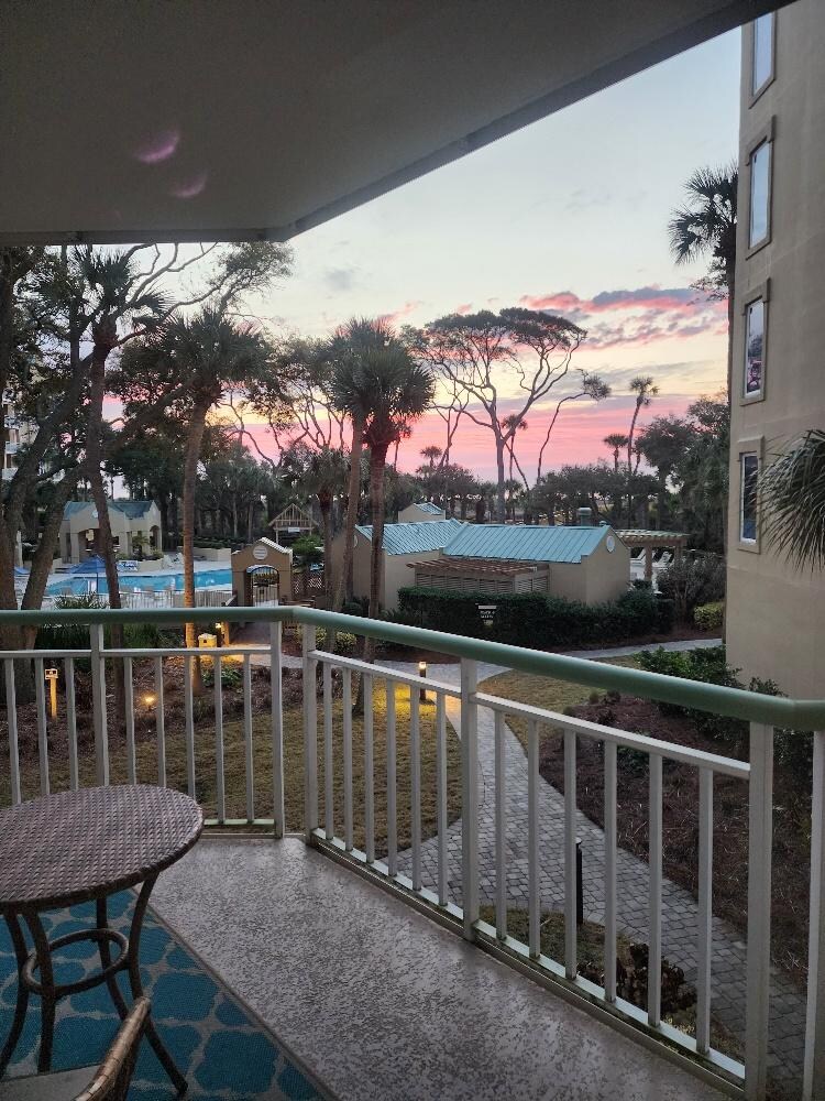 Quiet morning at sunup.