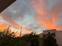 Sunrise, if your up early enough