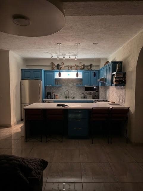 View of kitchen from patio