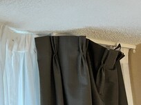 Sloppy curtains