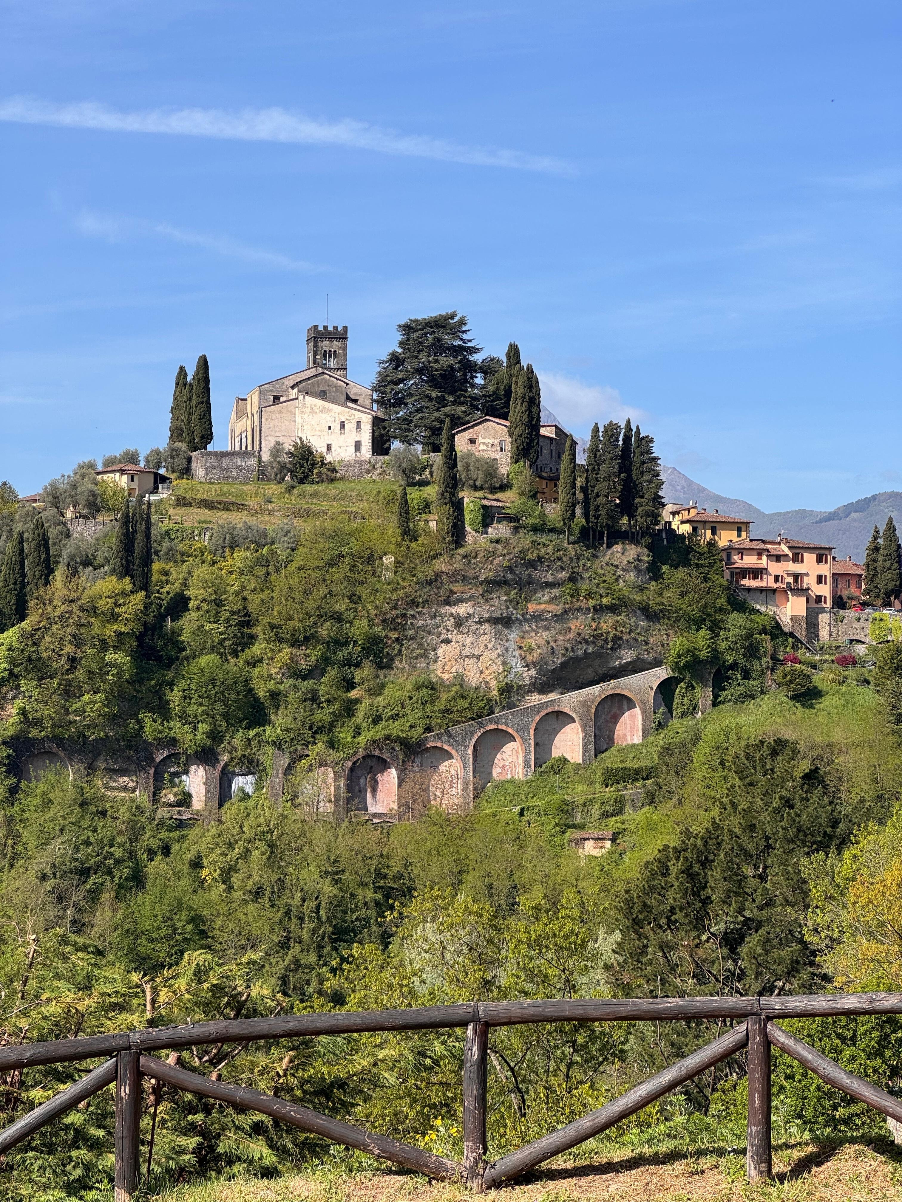 The Duomo on the walk to the village.