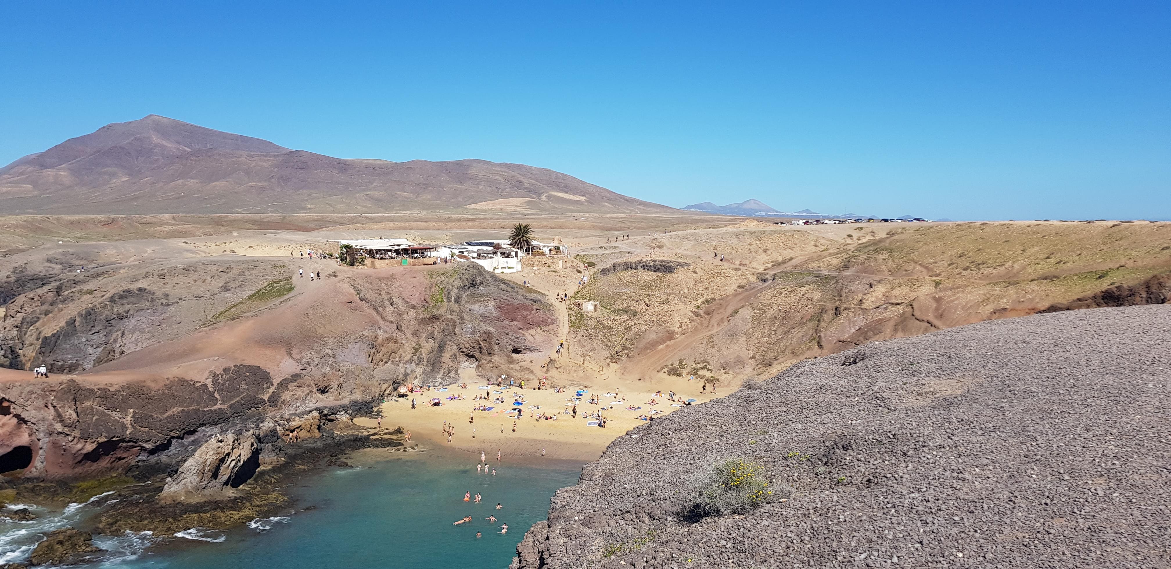 One of the stunning beaches Papagayo. 