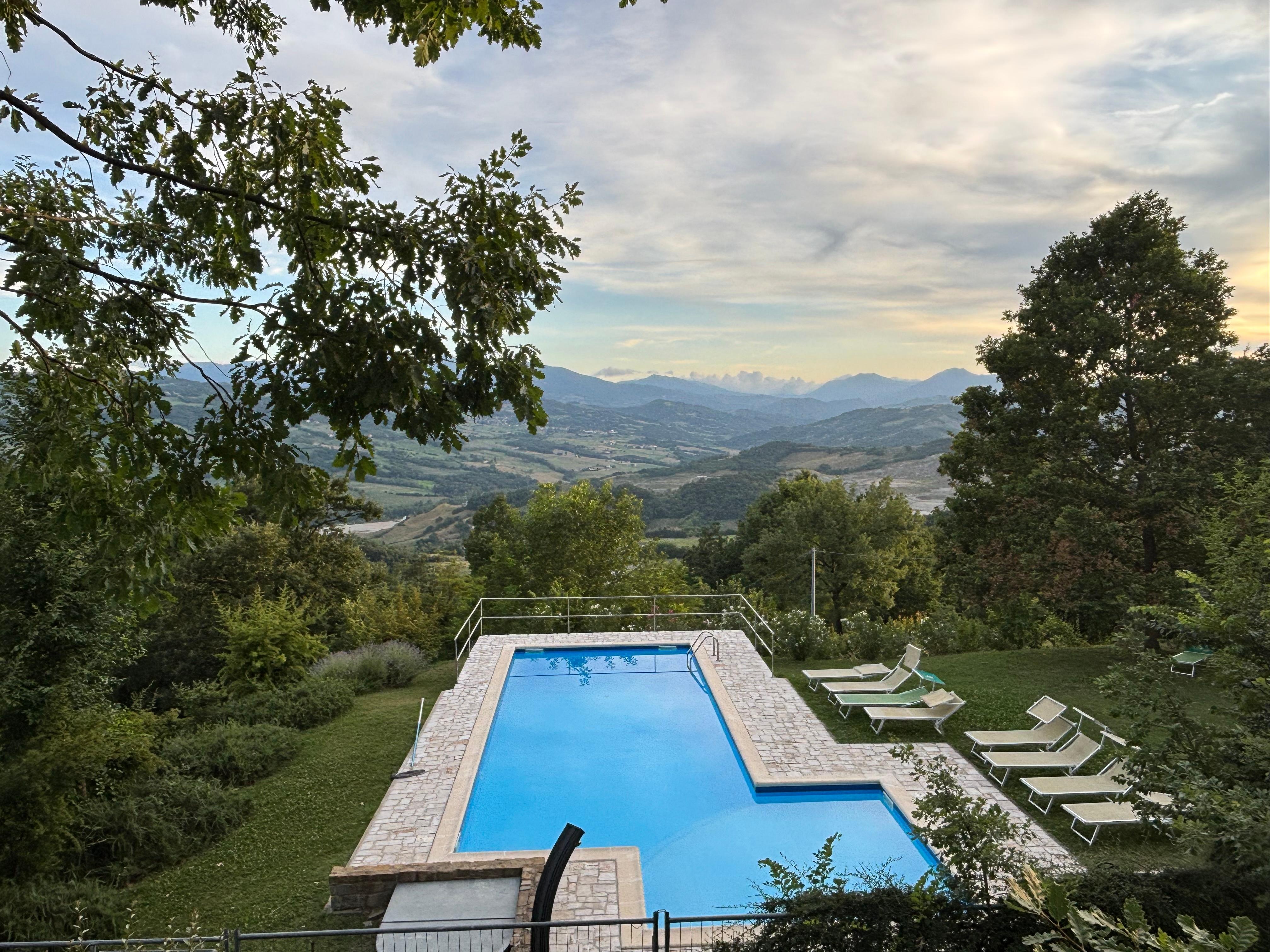 Pool with a view