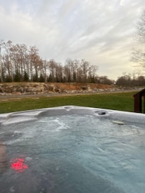 hot tub view