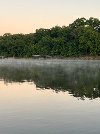 Misty morning.