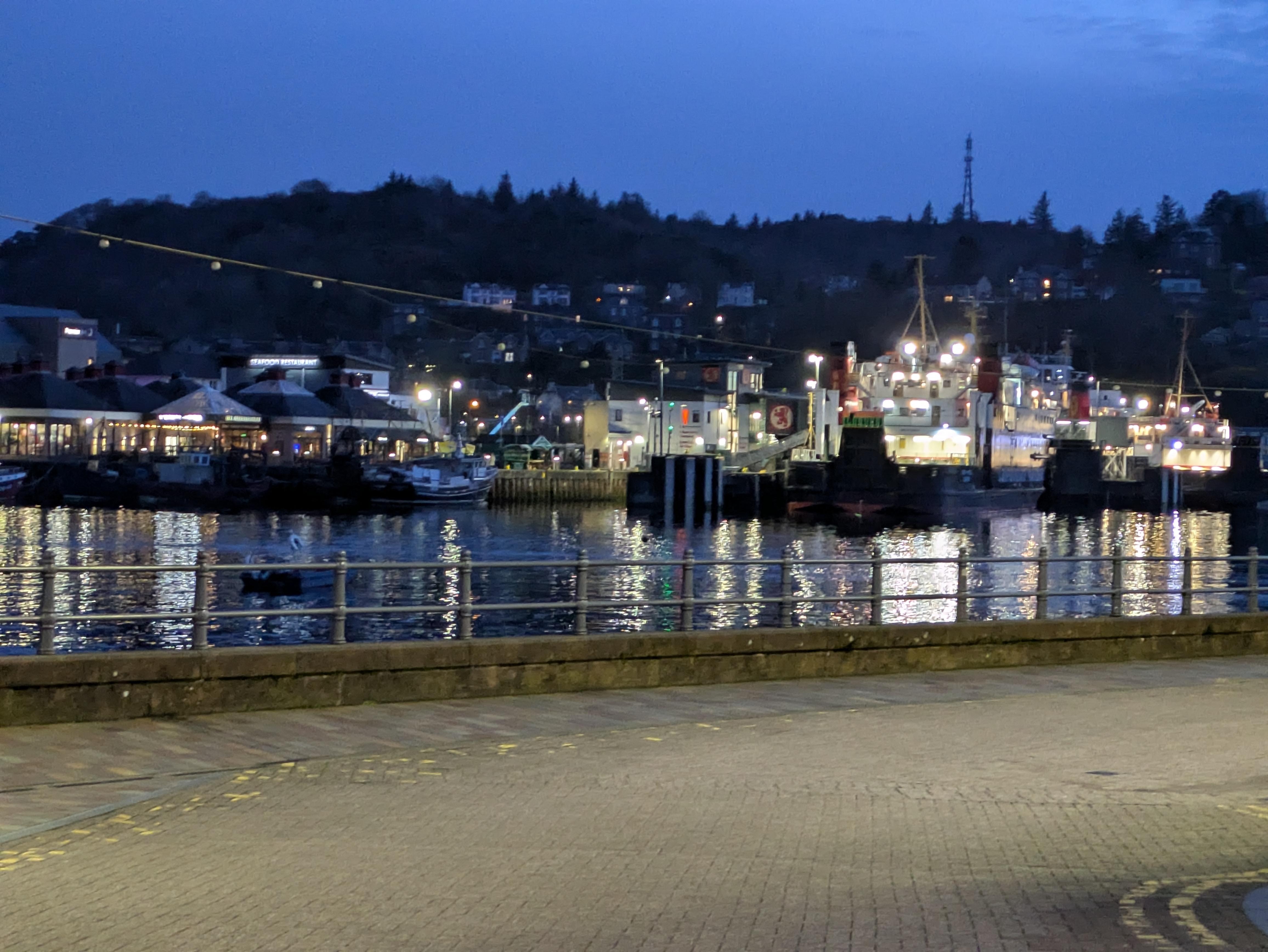 View from front of hotel 