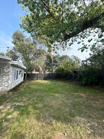 Plenty of backyard for kids