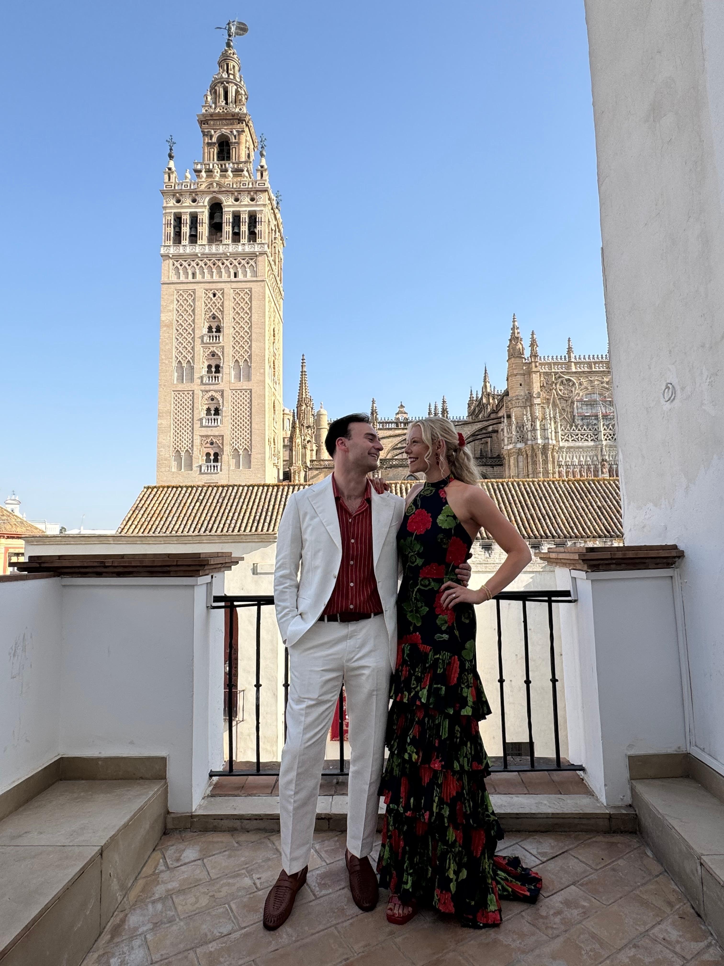views from our private terrace!