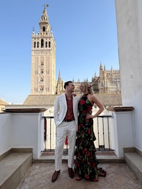views from our private terrace!