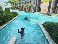 Swim up pool access room! Spacious and fantastic!