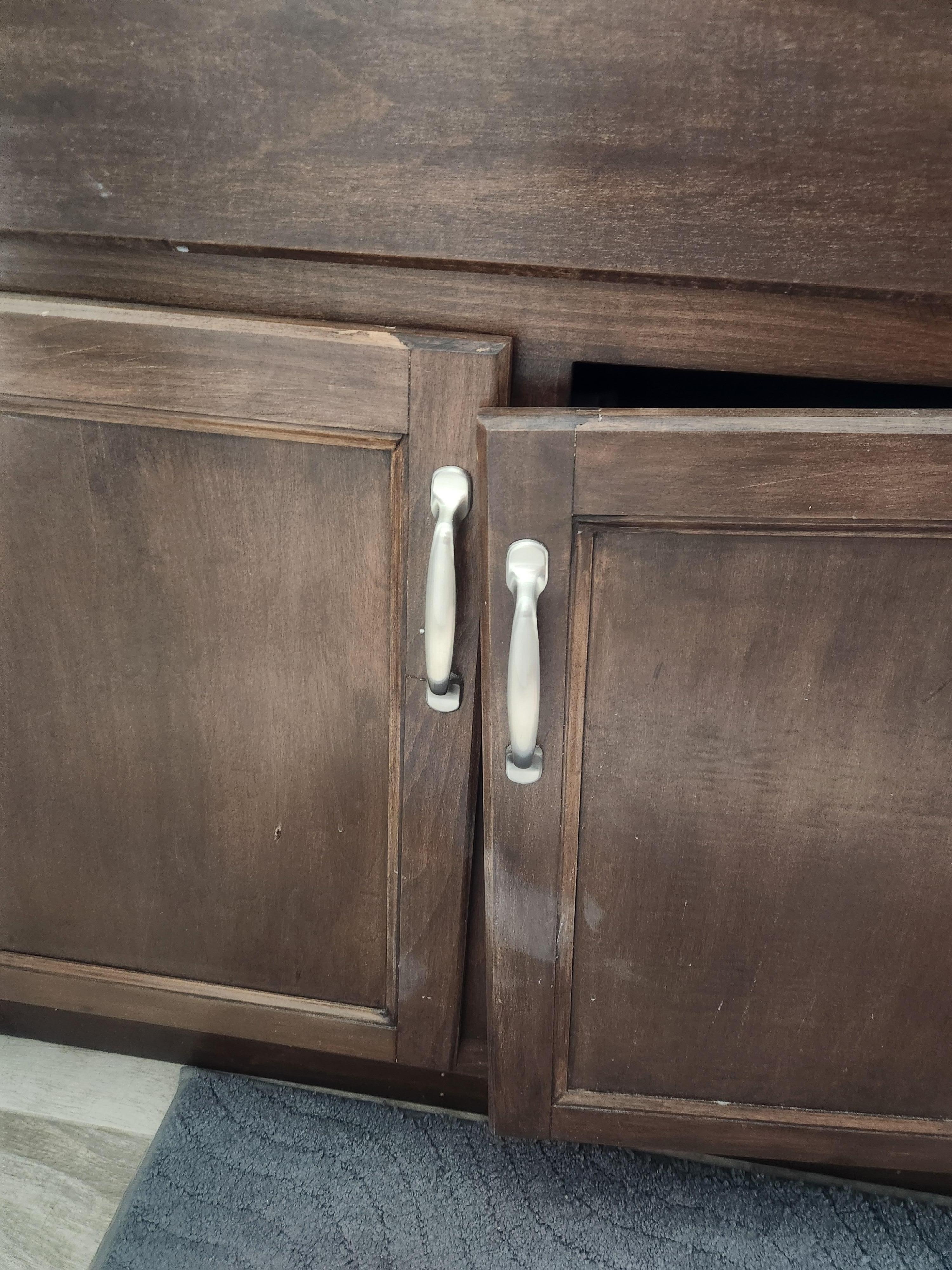 Bathroom cabinet under sink