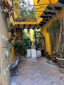 Entrance to hotel