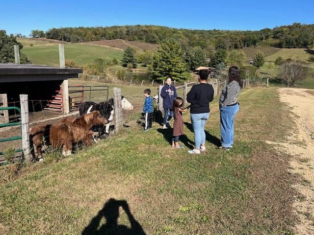 Farm on the property