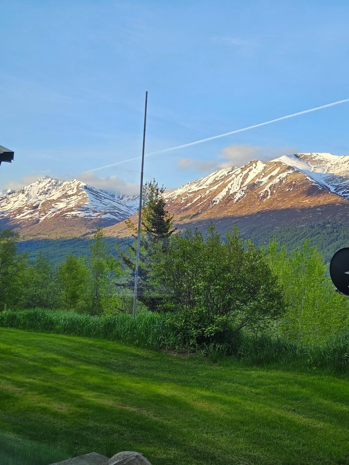Woke up with a spectacular view of the mountains!