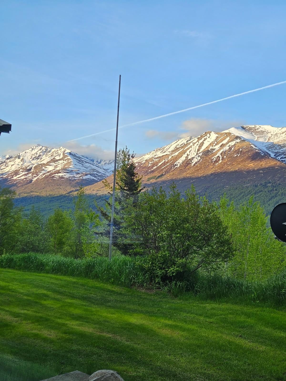 Woke up with a spectacular view of the mountains!