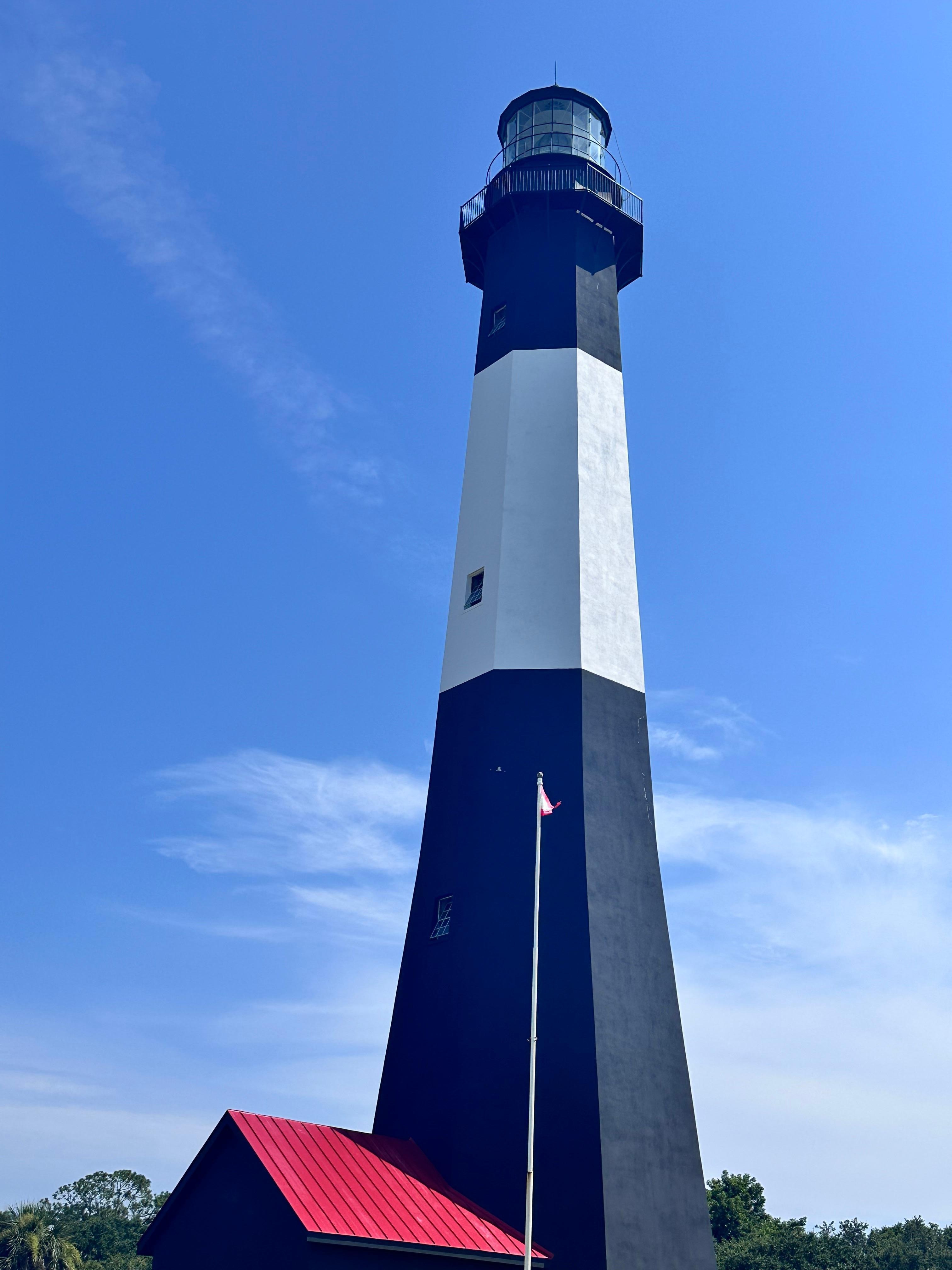 Tybee lighthouse tour.  175 steps (platforms every 25 steps)