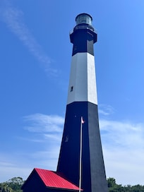 Tybee lighthouse tour. 175 steps (platforms every 25 steps)