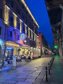 The restaurant & front of the property