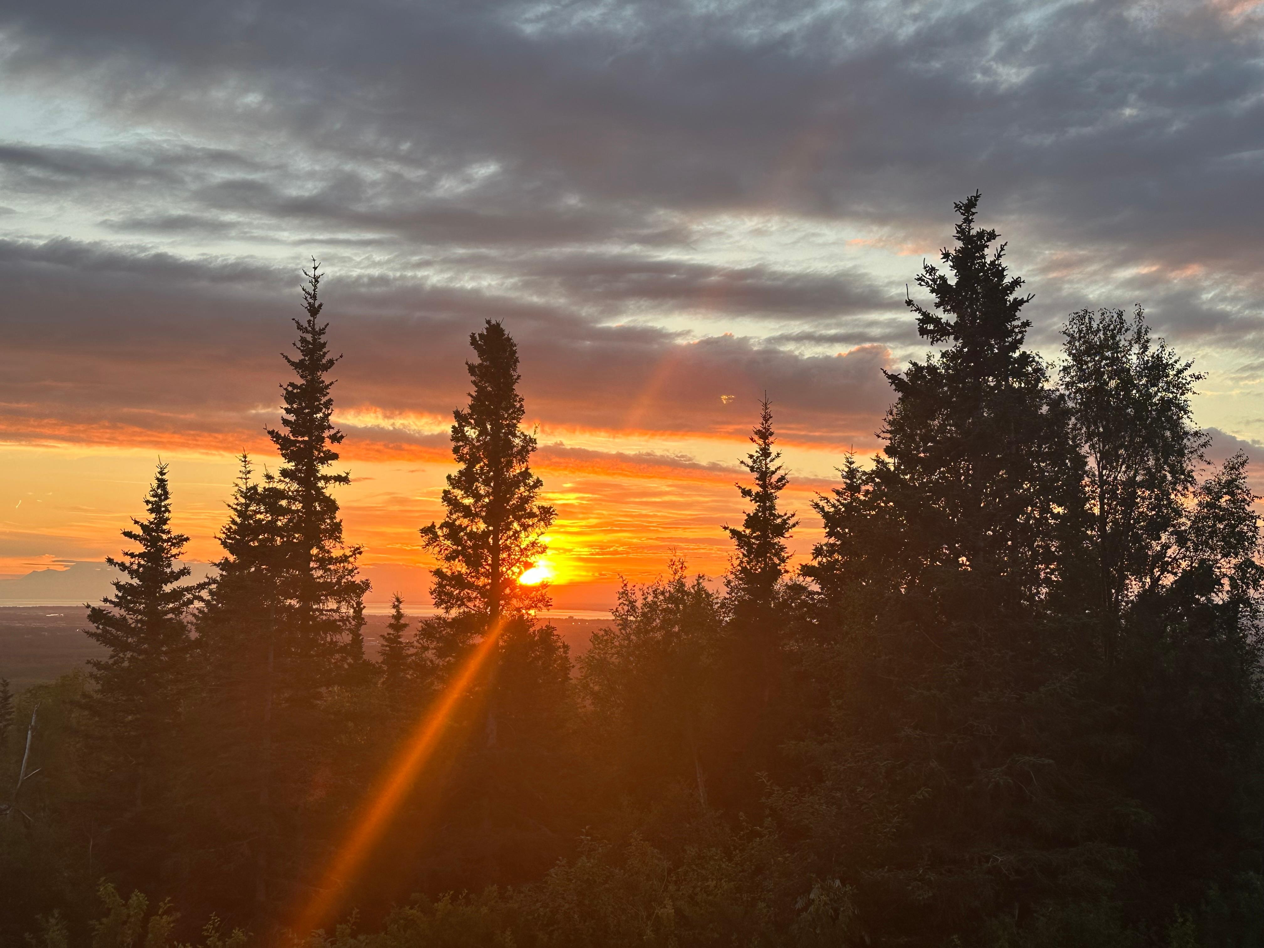 View from the deck at the property.  