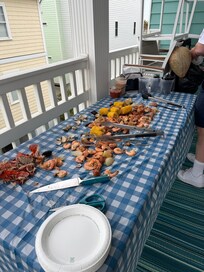 Cape Fear Boil Company for dinner. So Good!