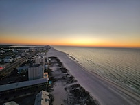 Sunrise from the balcony
