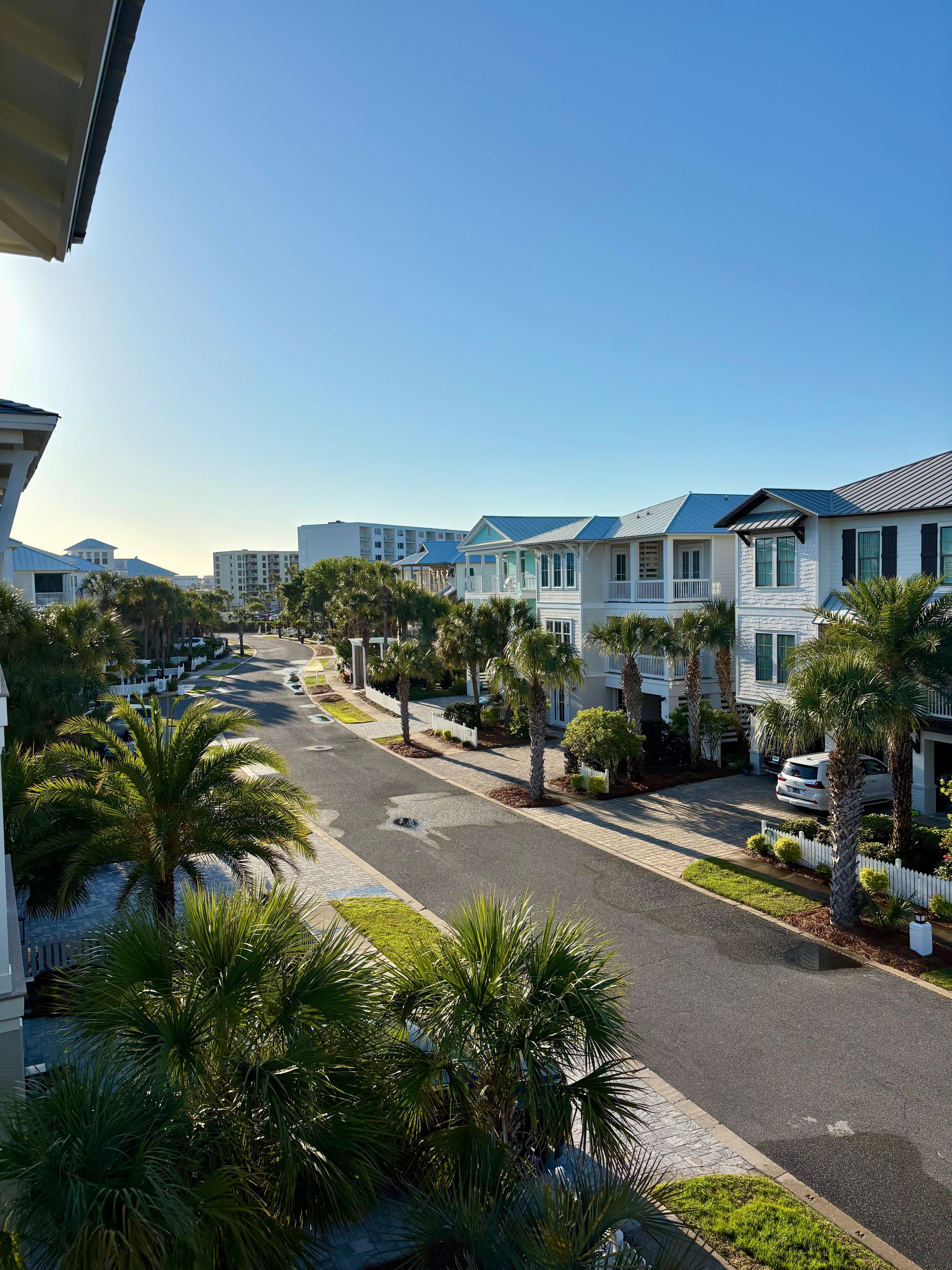 View from the living room balcony