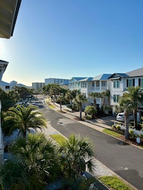 View from the living room balcony