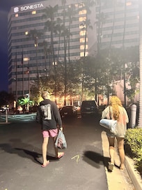 Back from the beach and ready for a hot tub!