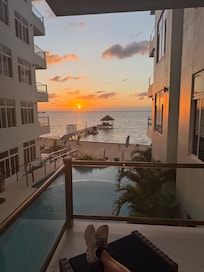 Private terrace view