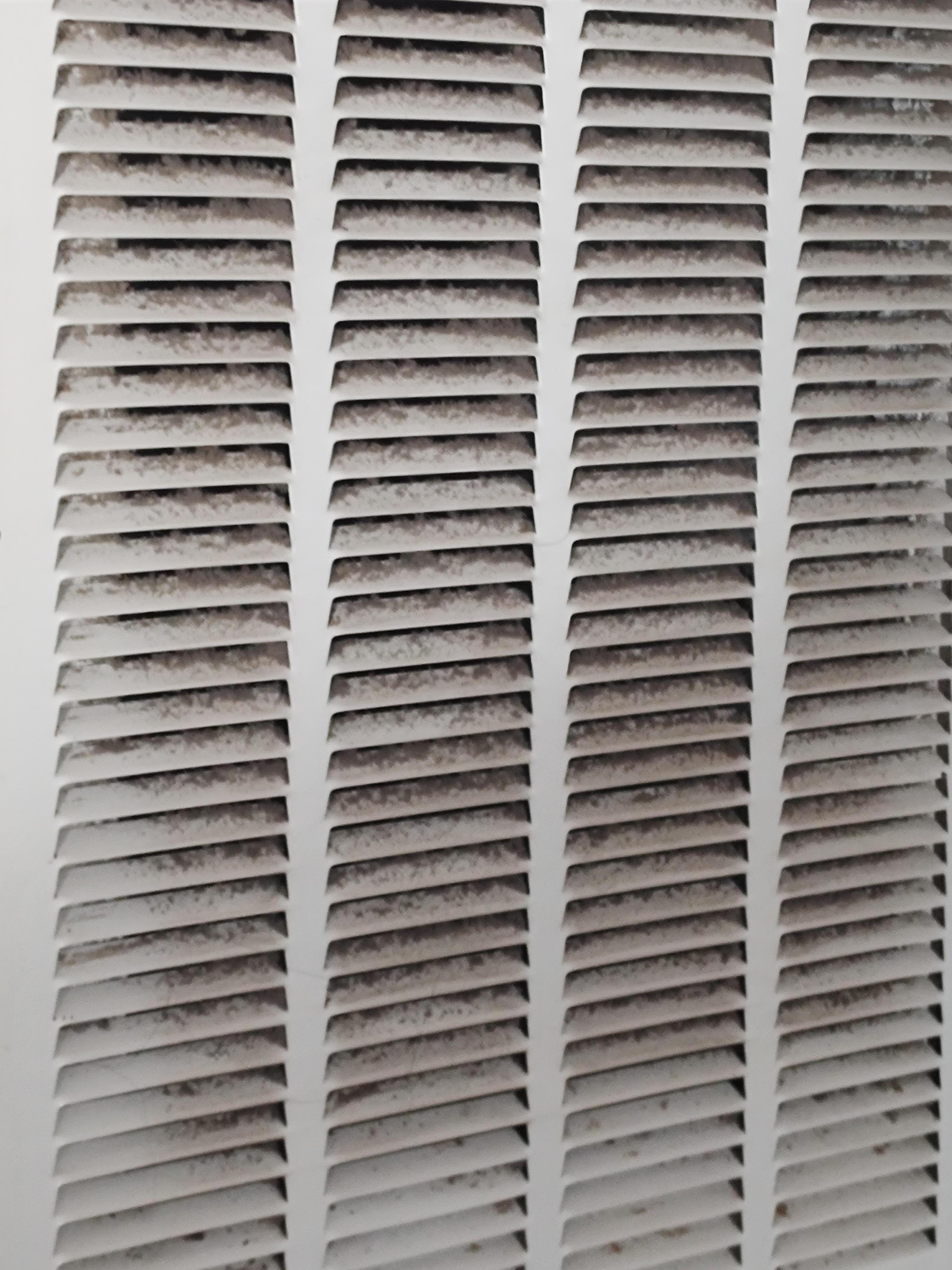 Vent hasn't been cleaned in years... You have to walk by this vent to go upstairs... 
