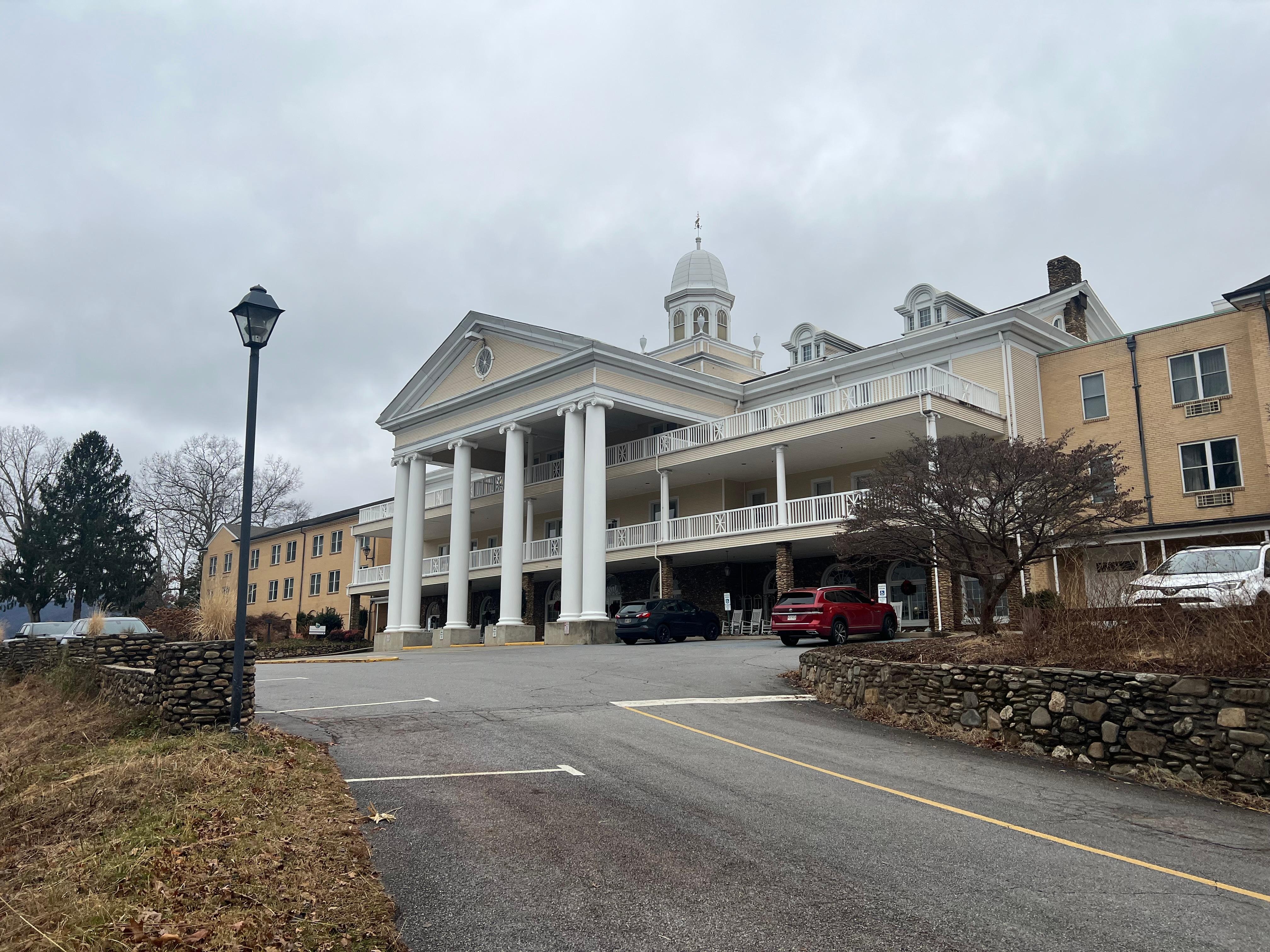 The Inn, and the Cross on the Hill is so very close 