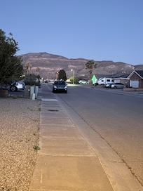 View from corner of street